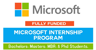 Microsoft Internship Program 2021 | Fully Funded