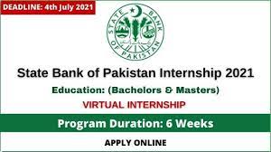 State Bank of Pakistan Internship 2021 | Apply Now