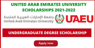 UAE University Undergraduate Scholarship 2021 – Study in Abu Dhabi