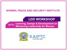 Inspiring African Women Leadership In Peace And Security (IAWL-PS 21)