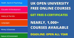 Online Courses UK Open University Free Online Courses – Free Certificates