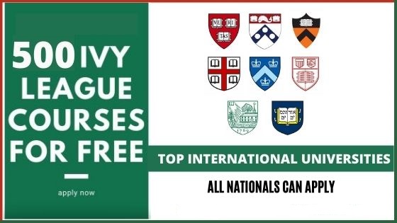 500 Ivy League Free Online Courses 2022 – Enroll Now