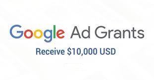 Google Ad Grants for Non-Profits ($10000 per month in search
