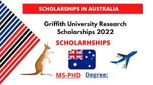 Griffith University Research Scholarships 2022 in Australia (Funded)