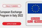 European Exchange Program in Italy 2022 | Fully Funded