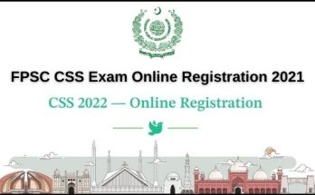 FPSC CSS Exam Online Registration 2021 – Application Open
