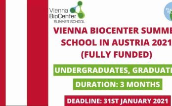 Vienna Biocenter Summer School 2022 Austria | Fully Funded