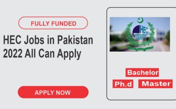 HEC Jobs in Pakistan All Can Apply
