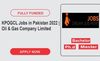 KPOGCL Jobs in Pakistan 2022 | Oil & Gas Company Limited
