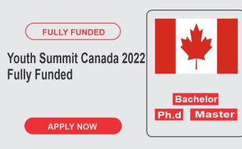 Youth Summit Canada 2022 | Fully Funded