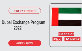 Dubai Exchange Program 2022 | Fully Funded
