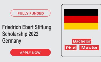 Friedrich Ebert Stiftung Fully Funded Scholarship 2022 in Germany