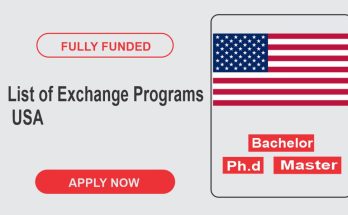 List of Exchange Programs in USA | Fully Funded