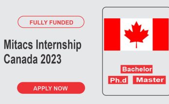 Mitacs Internship in Canada 2023 | Fully Funded