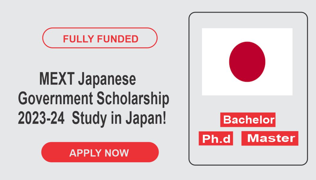 MEXT Japanese Government Scholarship 2023-24 ! Study In Japan! - Globel ...