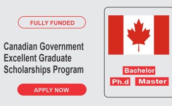 Canadian Government Excellent Graduate Scholarships Program In 2024