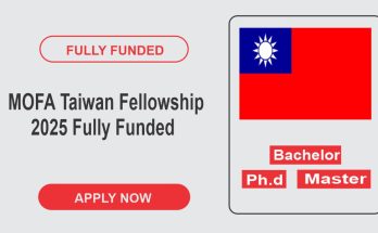 MOFA Taiwan Fellowship 2025