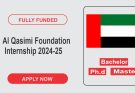 Al Qasimi Foundation Internship 2024-25