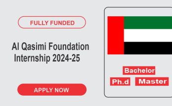 Al Qasimi Foundation Internship 2024-25