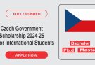 Czech Government Scholarship 2024-25 For International Students | Fully Funded