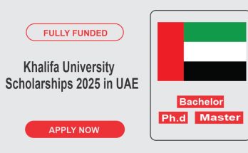 Khalifa University Scholarships