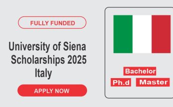 University of Siena Scholarships