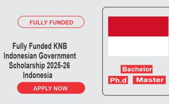 KNB Indonesian Scholarship 2025