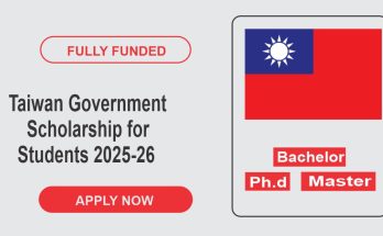 Taiwan Government Scholarship