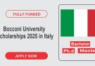 Bocconi University Scholarships