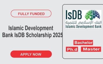 IsDB Scholarship