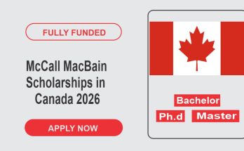 McCall MacBain Scholarships