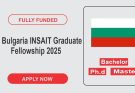 Bulgaria INSAIT Graduate Fellowship 2025