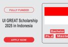 UI GREAT Scholarship 2025 in Indonesia